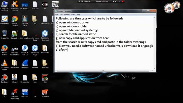 How to open CMD at windows login screen : 2015 (HD) Updated Tutorial смотреть онлайн