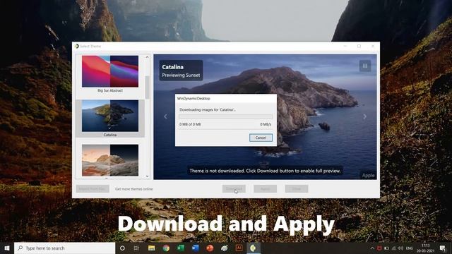 WinDynamicDesktop - MacOS Dynamic Wallpapers On Windows 10!