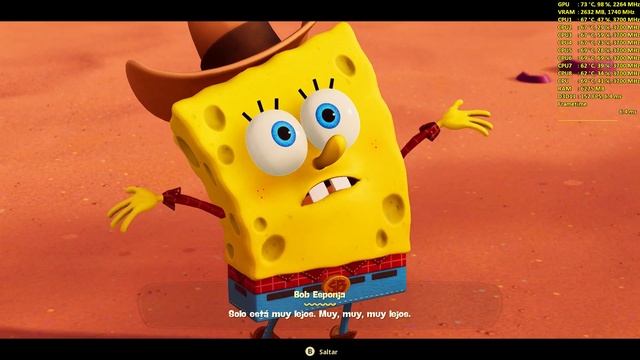 SpongeBob SquarePants The Cosmic Shake: i7 3770 + RX 6600 Pc Gameplay смотреть онлайн
