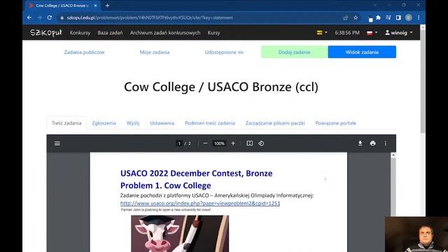 Amerykańska Olimpiada USACO - Rozwiązujemy zadanie - Programowanie OD PODSTAW #13 смотреть онлайн