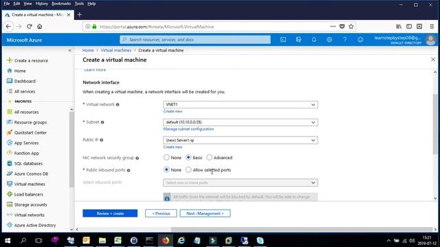 Azure - How to create a Windows Server in Azure - Step By Step Practicals смотреть онлайн