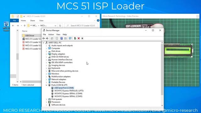 MCS51 ISP Loader demo #MCS51 смотреть онлайн
