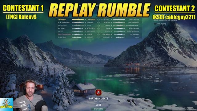 FDR - Kalen vs. Cableguy | REPLAY RUMBLE Boggzytime | World of Warships смотреть онлайн