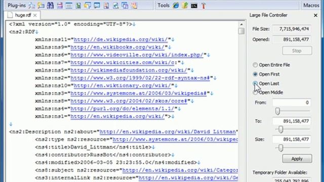 EmEditor Text Editor Large File Controller Feature смотреть онлайн