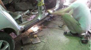 Как переварить дно и пороги. Из утиля в идеал. перекуп АвтоВАЗа.часть 1/2