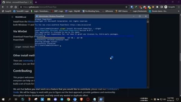 How to install PowerToys In Windows 10 | Using PowerShell | 2023 | Mircrosoft PowerToys