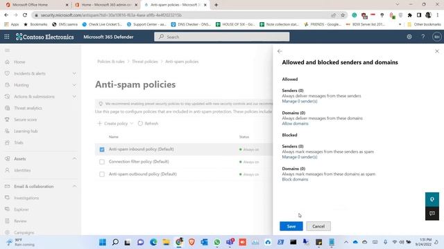 How to allow or block domain in Microsoft O365 admin panel 2022 смотреть онлайн