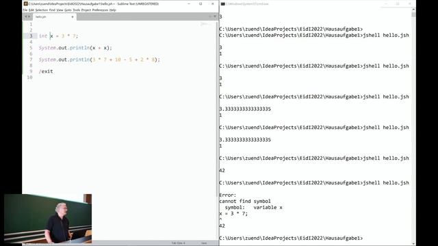WT22/23 Introduction to Computer Science Lecture 02 Variables & Types смотреть онлайн