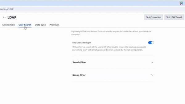 Rocket.Chat - SYNC User Accounts from Active Directory to Rocket.Chat