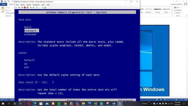 How to run Windows Memory Diagnostics Tool in Windows смотреть онлайн