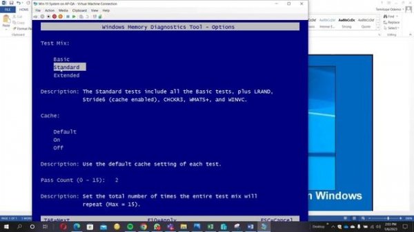 How to run Windows Memory Diagnostics Tool in Windows
