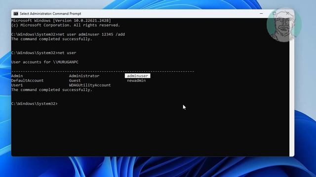 Create An Administrator Account Using Command Prompt In Windows 11 / 10 / 8 / 7 смотреть онлайн