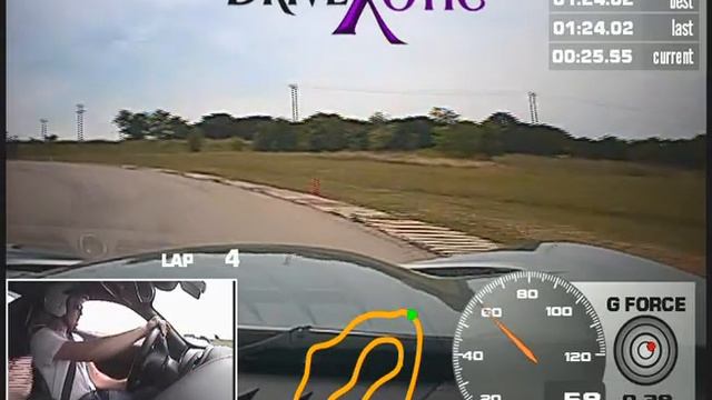 DriveXotic - 7 Laps with Dodge Viper SRT - Best Lap 1:20.07 смотреть онлайн