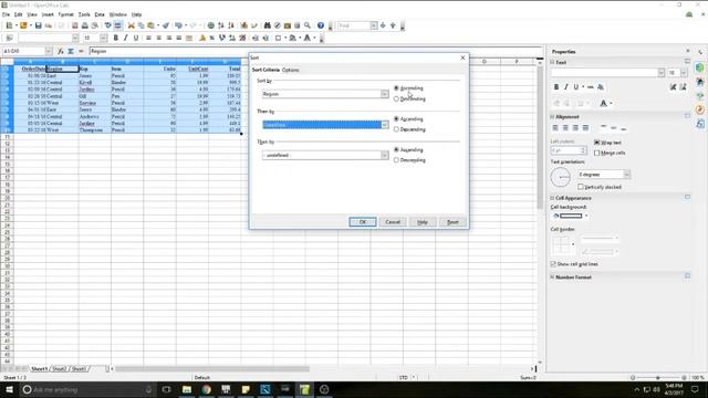 Open Office Calc for Beginners Part 4: Sorting смотреть онлайн