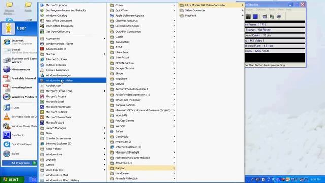 How to make videos in HD with Windows Movie Maker (XP) смотреть онлайн