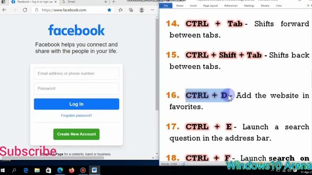 Shortcut Key For Microsoft Edge In Windows 10 || 30+ Shortcut Key || смотреть онлайн
