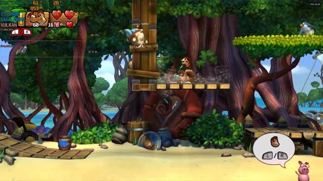 Cemu Donkey Kong Country: Tropical Freeze - GTX 1060 3gb + i5 8400 смотреть онлайн