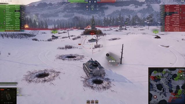 Мир Танков! Чёртов Ёбрик чуть не уничтожил арту на чужой территории. смотреть онлайн