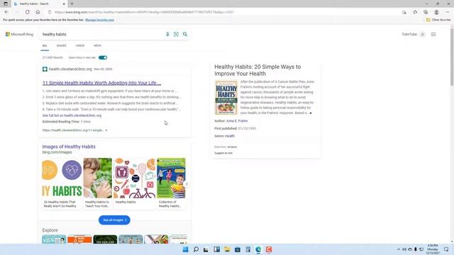 Windows 11 Tutorial - Lesson 69 - Browsing web with Microsoft Edge Browser смотреть онлайн