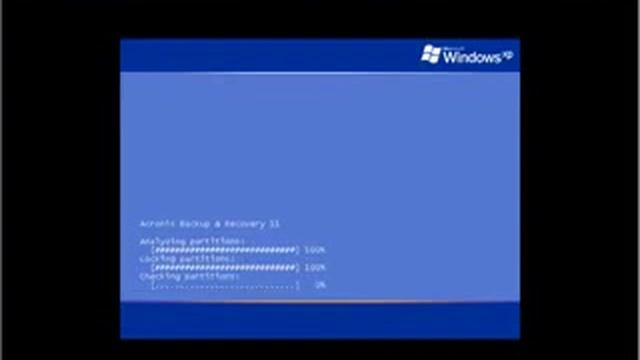 Acronis Backup & Recovery 11 How To Part 1
