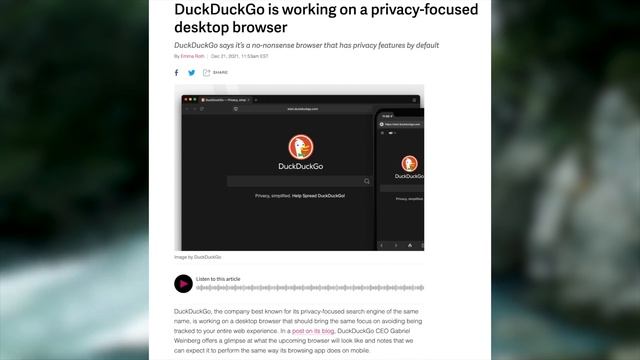 DuckDuckGo's New Privacy Browser is Pointless! смотреть онлайн