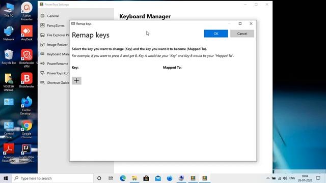 How to Remap Keys in Windows 10 | Powertoys Keyboard Manager | Remap keys windows 10 смотреть онлайн