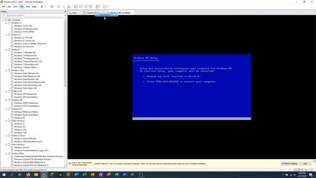 Windows NT 3.1 Install Tutorial for VMWare! смотреть онлайн