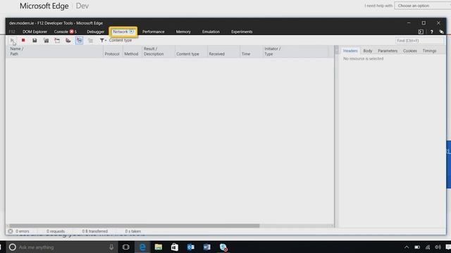 Microsoft Edge F12 tools смотреть онлайн