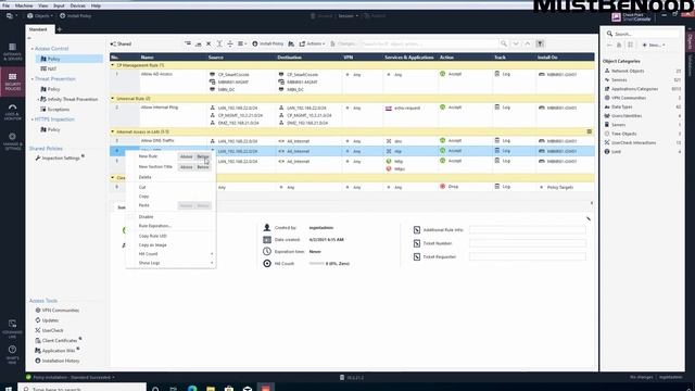 LAB:22 Application Control and URL Filtering in Check Point R81 смотреть онлайн
