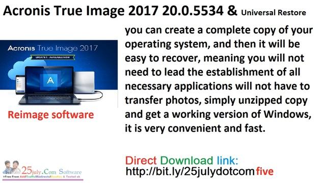 Acronis True Image 2017 20 0 5534 & Universal Restore смотреть онлайн