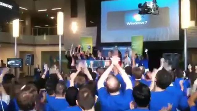 Microsoft Windows 7 launch смотреть онлайн