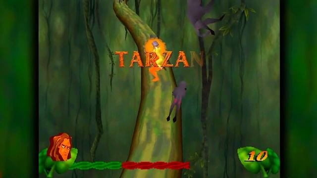 Disney's Tarzan Walkthrough | Part 7 | The Baboon Chase (PlayStation, Windows, N64) смотреть онлайн