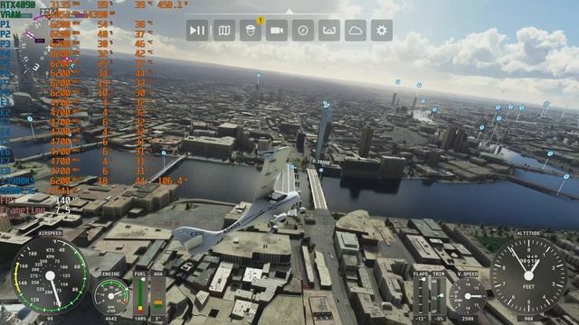Microsoft Flight Simulator | 4K & ULTRA | 13900KS 6.2Ghz + RTX 4090 + 8800MT CL36 смотреть онлайн