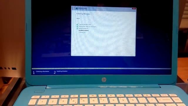 HP Stream windows 10 installation смотреть онлайн