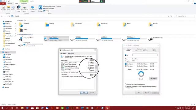 Delete Windows.old folder from Windows 10 смотреть онлайн