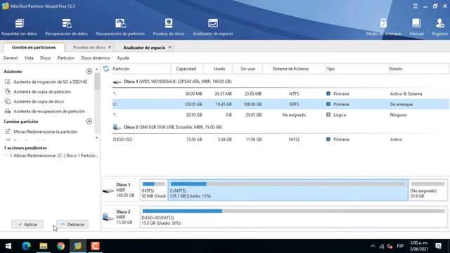 Como particionar un disco duro con MiniTool Partition Wizard gratis смотреть онлайн