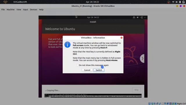 Ubuntu 21.04 ni o'rnatish смотреть онлайн