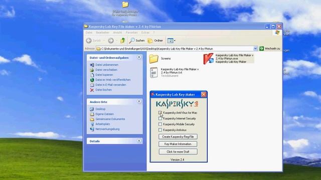 Kaspersky Lab Keyfile Maker смотреть онлайн