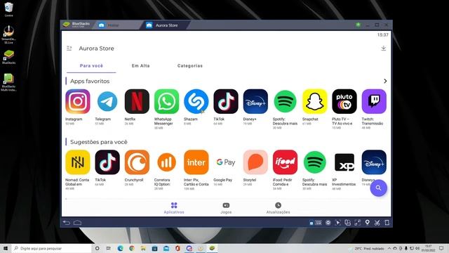 NOVO METODO!!! COMO BAIXAR INSTALAR E CONFIGURAR VERSAO 64 BITS DO BLUESTACKS 4.90 смотреть онлайн