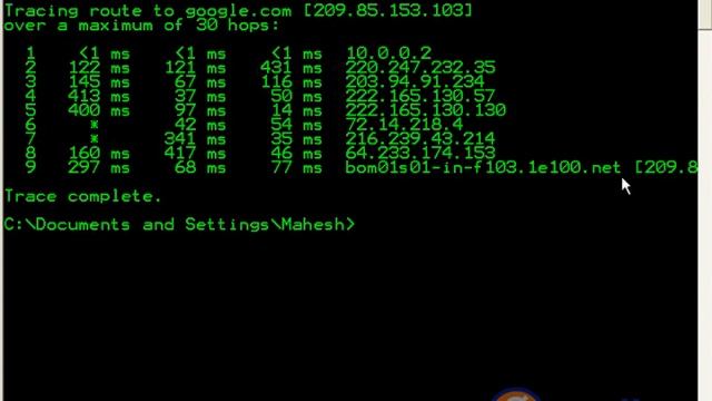 using-tracert-command-to-trace-routers-in-the-network смотреть онлайн
