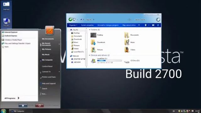 Windows Vista Build 2700 2003 Startup And Shutdown Sound смотреть онлайн