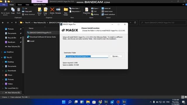 Tutorial Instal Vegas Pro 13 di Windows 11 смотреть онлайн