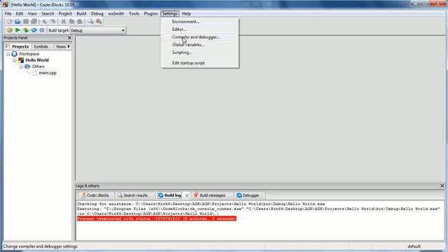 C++ Code::Blocks error; uses an invalid compiler. Probably the toolchain path смотреть онлайн