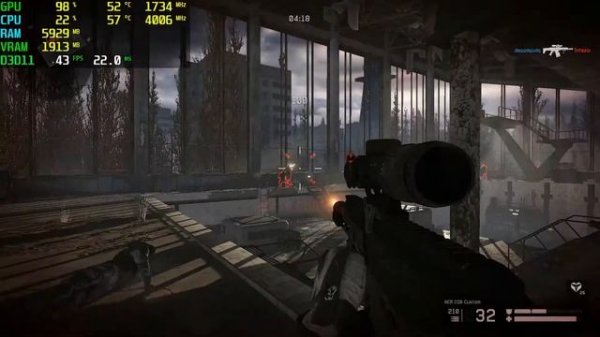 Warface GT 1030 - 1080p High,