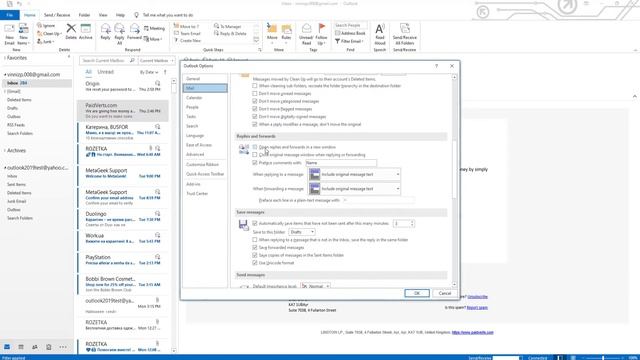 How to Permanently Open Replies and Forwards in a New Window in Outlook смотреть онлайн