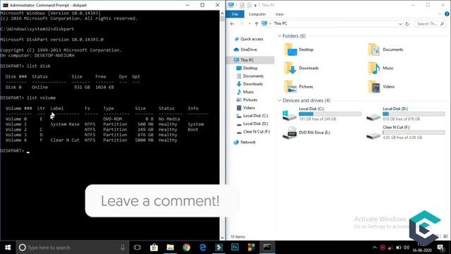 How To Hide A Hard Disk Drive In Windows | Hide/Unhide Hard Disk Partition In Windows 10 | 2020 | смотреть онлайн