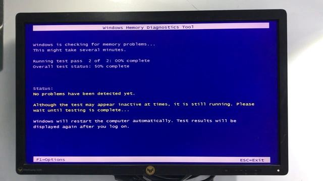 Windows Memory Diagnostics Tool