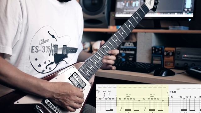 Hot 'N' Ready / UFO / guitar cover with tab смотреть онлайн