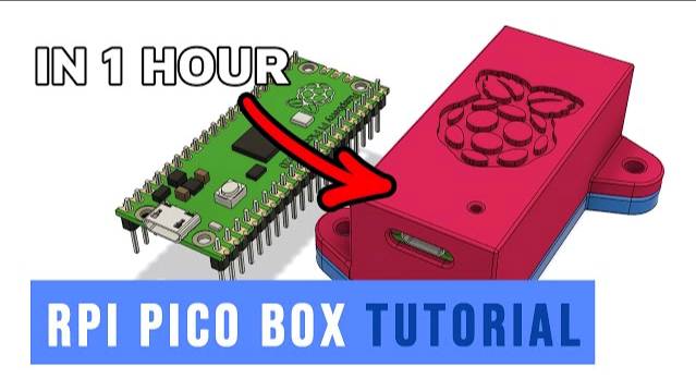 Tutorial - Raspberry Pi Pico Box Step-by-Step | Fusion 360 смотреть онлайн