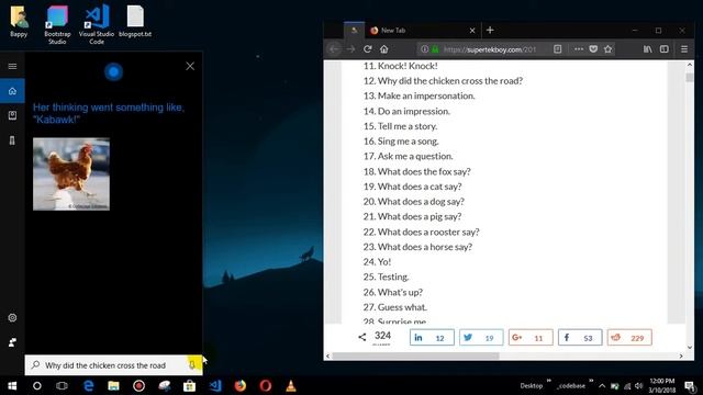 101 awesome questions to ask microsoft cortana Part 1 | Bappy Tech Tips смотреть онлайн